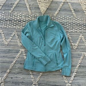 Lululemon Athletica Aqua Zip-Up Jacket